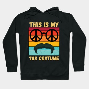 This Is My 70s Costume 70 Styles Men 70's Disco 1970s Outfit Hoodie